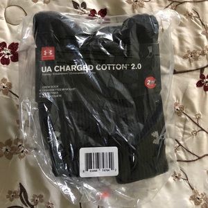 Brand new men’s UA black socks